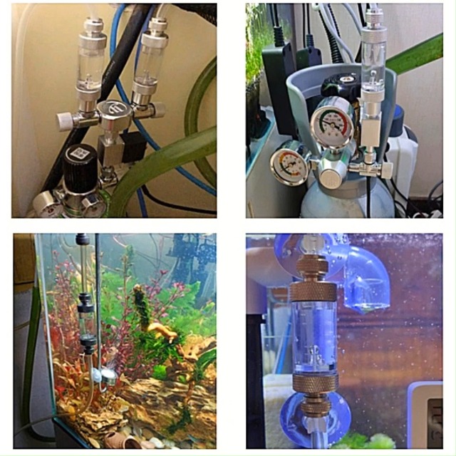 Amazon.co.jp: heizi バブルカウンター CO2 水草 元気 2個